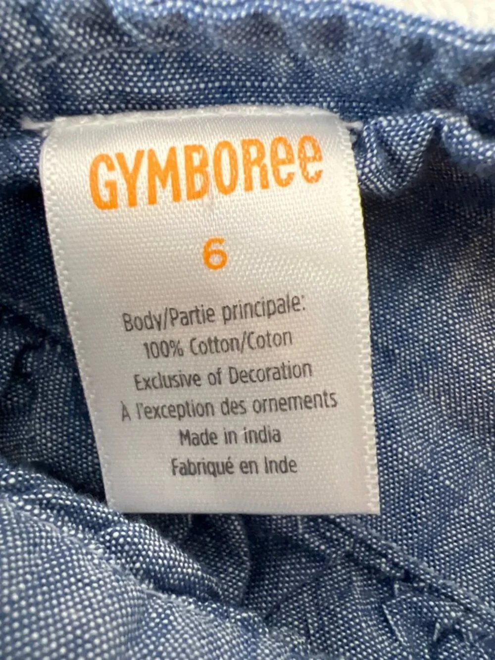 Gymboree chambray autumn adventures pumpkin patch dress fall girls 6 Fall Gourds